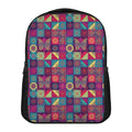 Bohemian Patchwork Pattern Print Casual Backpack