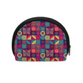 Bohemian Patchwork Pattern Print Coin Purse