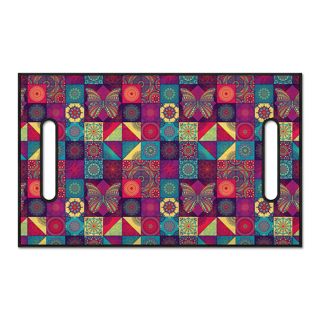Bohemian Patchwork Pattern Print Golf Cart Seat Cover