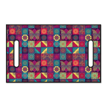 Bohemian Patchwork Pattern Print Golf Cart Seat Cover