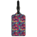 Bohemian Patchwork Pattern Print Luggage Tag