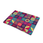 Bohemian Patchwork Pattern Print Pet Cooling Mat Cover