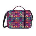 Bohemian Patchwork Pattern Print Shoulder Strap Bible Bag