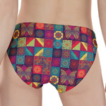 Bohemian Patchwork Pattern Print Women's Panties