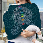 Bohemian Seven Chakras Print Baby Seat Cover