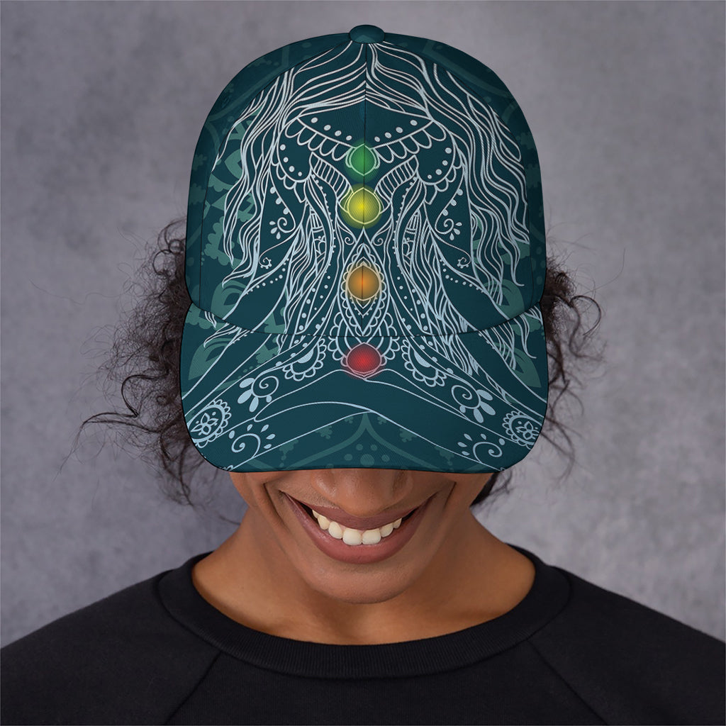 Bohemian Seven Chakras Print Baseball Cap