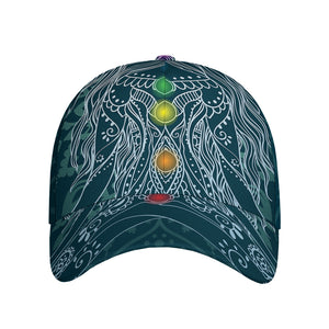 Bohemian Seven Chakras Print Baseball Cap