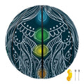 Bohemian Seven Chakras Print Basketball