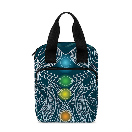 Bohemian Seven Chakras Print Bible Tote Bag