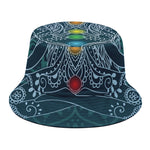 Bohemian Seven Chakras Print Bucket Hat