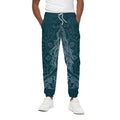 Bohemian Seven Chakras Print Cotton Sweatpants