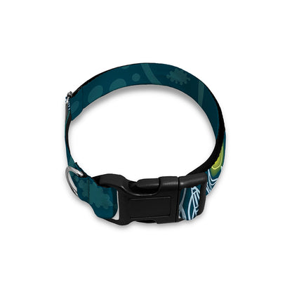 Bohemian Seven Chakras Print Dog Collar