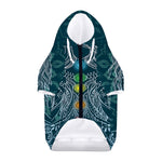 Bohemian Seven Chakras Print Dog Zip Up Hoodie