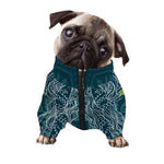 Bohemian Seven Chakras Print Dog Zip Up Jacket