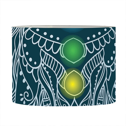 Bohemian Seven Chakras Print Drum Lamp Shade