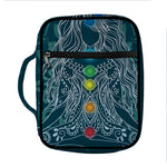 Bohemian Seven Chakras Print Front Pocket Bible Bag