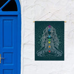 Bohemian Seven Chakras Print Garden Flag