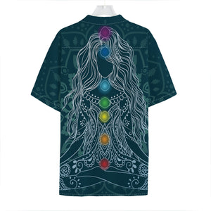 Bohemian Seven Chakras Print Hawaiian Shirt