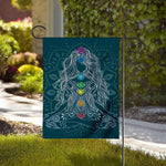 Bohemian Seven Chakras Print House Flag