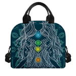 Bohemian Seven Chakras Print Insulated Lunch Bag