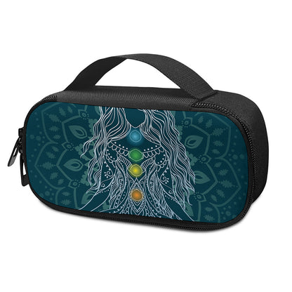 Bohemian Seven Chakras Print Insulin Cooler Travel Case
