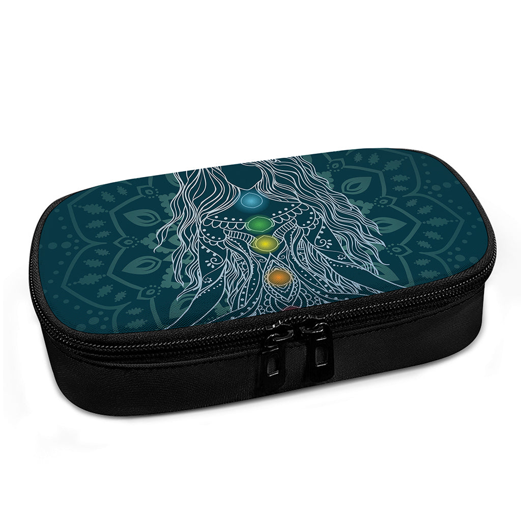 Bohemian Seven Chakras Print Insulin Cooler Travel Case