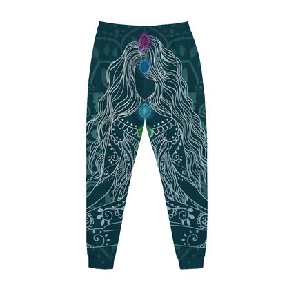Bohemian Seven Chakras Print Jogger Pants