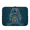 Bohemian Seven Chakras Print Laptop Sleeve