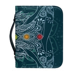 Bohemian Seven Chakras Print Leather Bible Cover