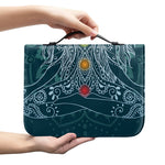 Bohemian Seven Chakras Print Leather Bible Cover