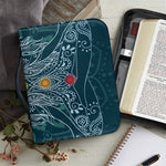 Bohemian Seven Chakras Print Leather Bible Cover