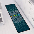 Bohemian Seven Chakras Print Long Kitchen Mat