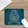 Bohemian Seven Chakras Print Mouse Pad