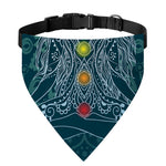 Bohemian Seven Chakras Print Over The Collar Dog Bandana