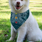 Bohemian Seven Chakras Print Over The Collar Dog Bandana