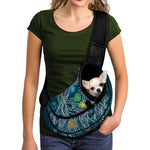 Bohemian Seven Chakras Print Pet Sling Carrier