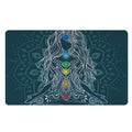 Bohemian Seven Chakras Print Polyester Doormat