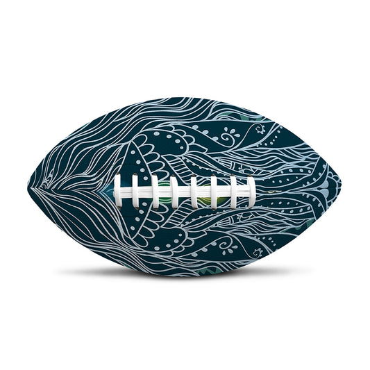 Bohemian Seven Chakras Print Rugby Ball