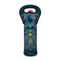 Bohemian Seven Chakras Print Single Neoprene Wine Tote