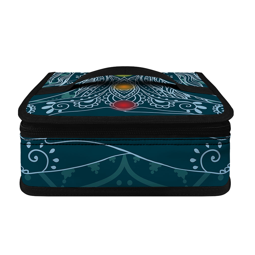 Bohemian Seven Chakras Print Small Lunch Bag
