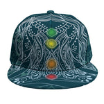 Bohemian Seven Chakras Print Snapback Cap