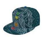 Bohemian Seven Chakras Print Snapback Cap