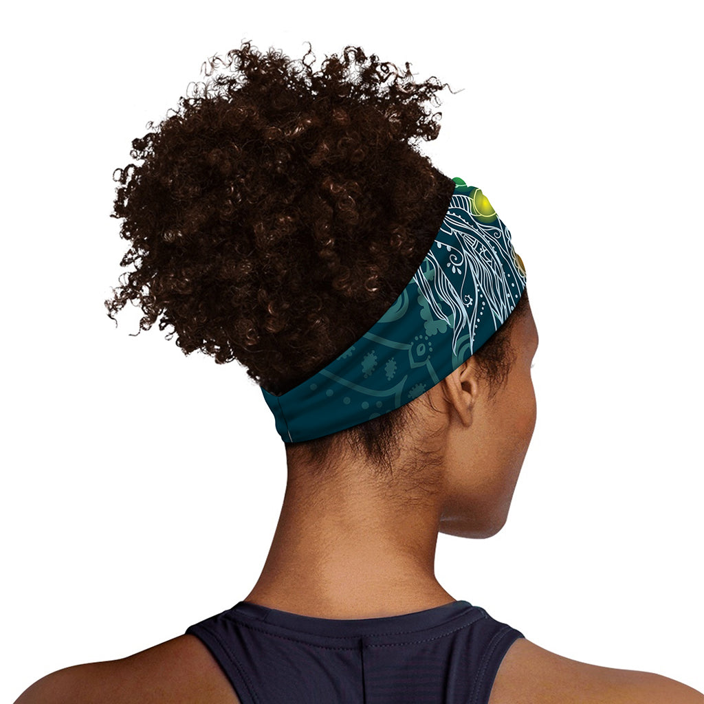 Bohemian Seven Chakras Print Sports Headband