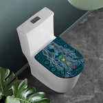 Bohemian Seven Chakras Print Toilet Lid Cover