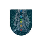 Bohemian Seven Chakras Print Toilet Lid Cover
