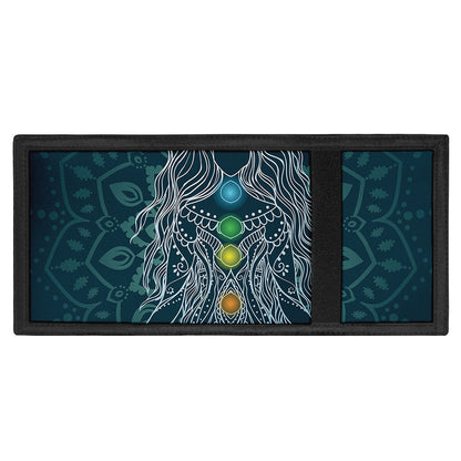 Bohemian Seven Chakras Print Trifold Wallet