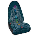 Bohemian Seven Chakras Print Waterproof Car Seat Cover