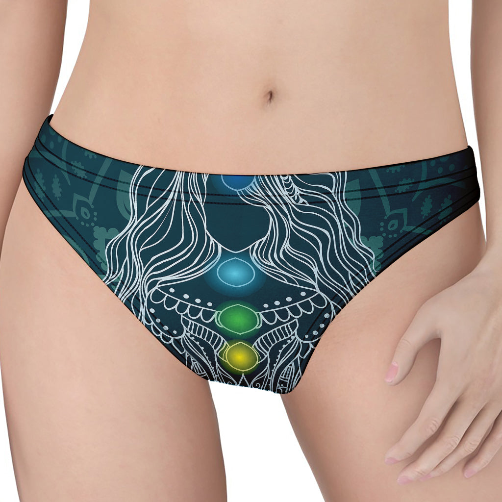 Bohemian Seven Chakras Print Women's Thong