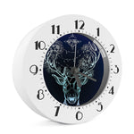 Bohemian Spiritual Deer Print Alarm Clock
