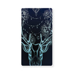 Bohemian Spiritual Deer Print Baby Crib Sheet